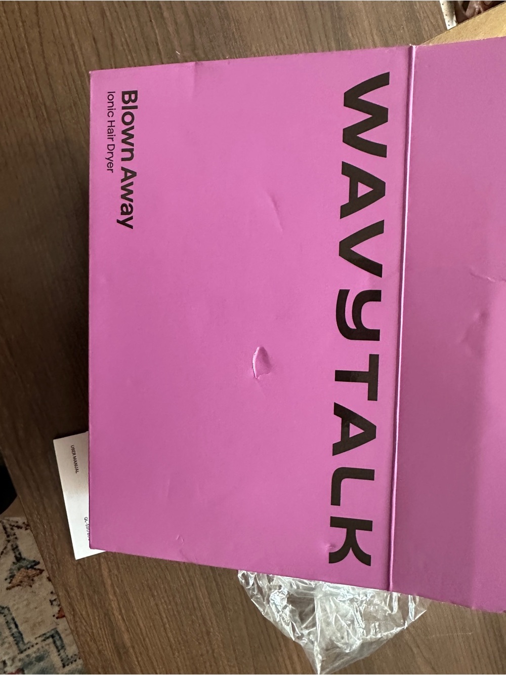 Wavytalk Blown Away Ionic Hair Dryer - Pink